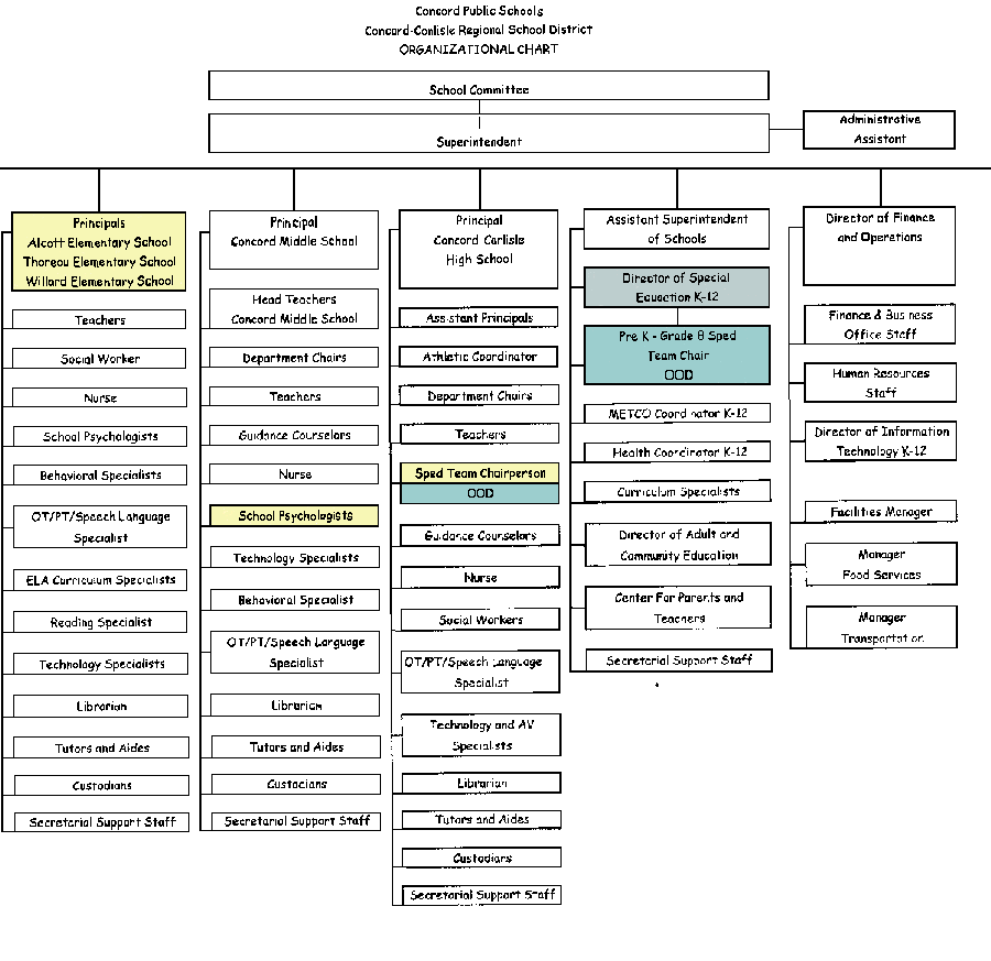 Organizational Chart